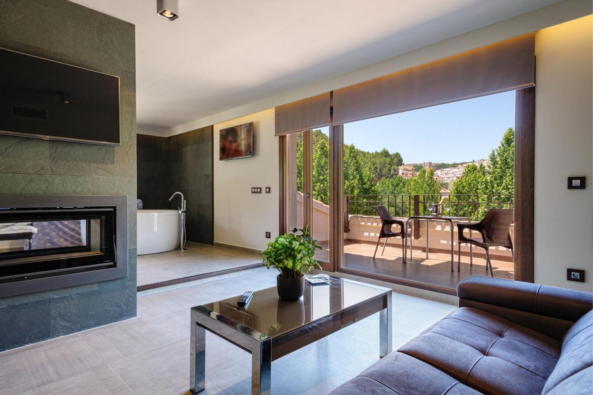 Suites Finca Los Olivos Alcala del Jucar Zimmer foto